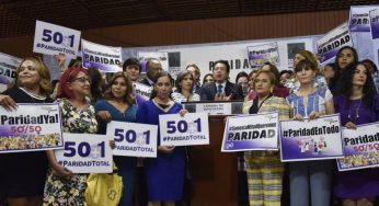 POR UNANIMIDAD APRUEBAN DIPUTADOS PARIDAD DE GÉNERO.