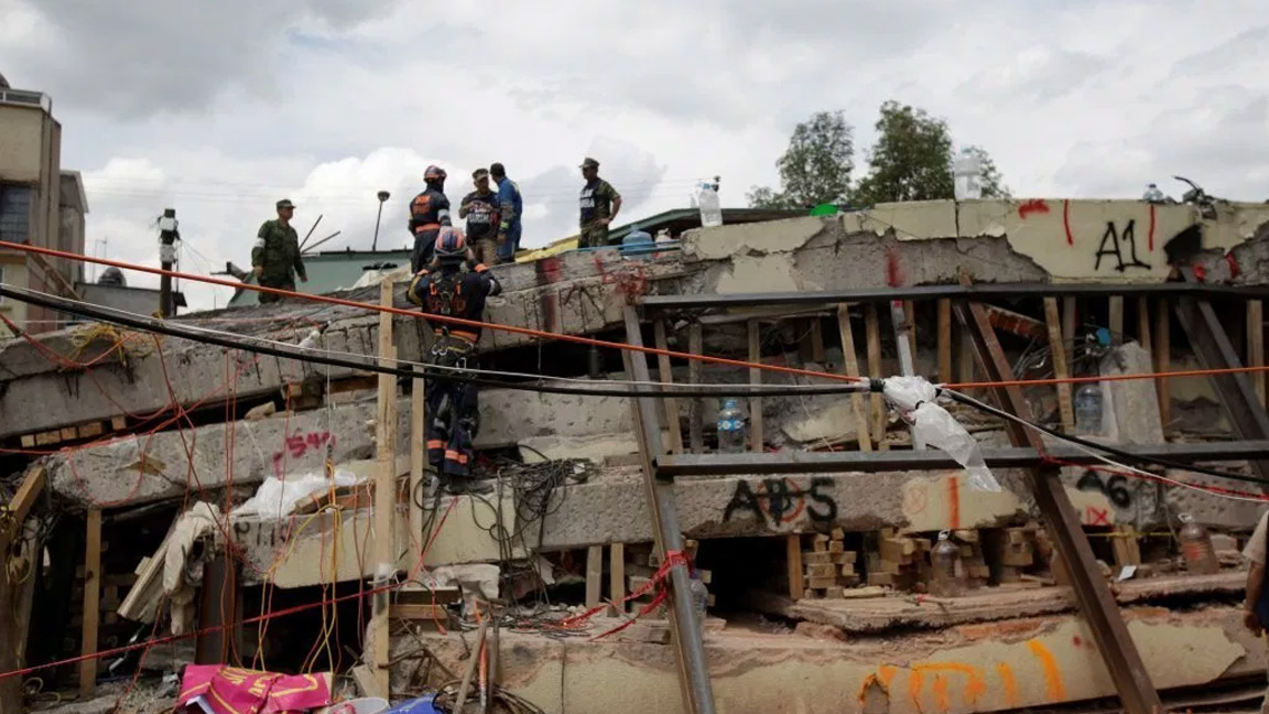 El derrumbe del Colegio Rébsamen en el sismo del 19 de septiembre de 2017 causó la muerte de 19 niños. (Reuters, archivo)