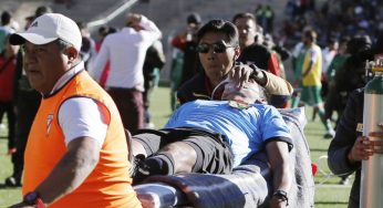 ÁRBITRO PERDIÓ LA VIDA EN PLENO PARTIDO AL SUFRIR INFARTO.