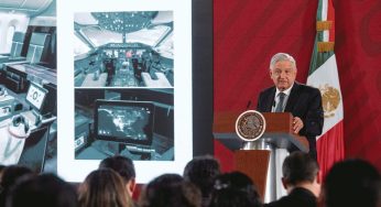 AMLO CONSIDERA RIFAR AVIÓN PRESIDENCIAL MEDIANTE LA LOTERÍA NACIONAL