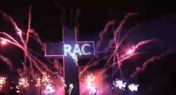 CON FUEGOS ARTIFICIALES, RINDEN HOMENAJE A TRABAJADORES DE LA SALUD