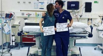 MÉDICOS CANCELAN SU BODA PARA LUCHAR CONTRA EL COVID-19