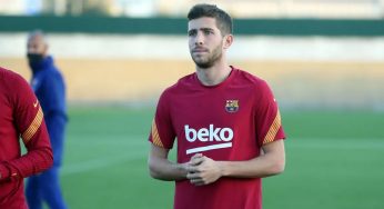 SERGI ROBERTO, POSITIVO POR COVID-19