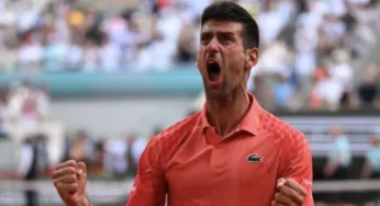 EL SERBIO , NOVAK DJOKOVIC , ES CONSAGRO CAMPEÓN DEL ROLAND GARROS