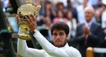 EL ESPAÑOL, CARLOS ALCARAZ,  ES CAMPEÓN DE WIMBLEDON 2023