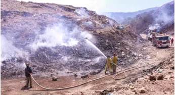 INCENDIO EN EL BASURON DE MAZATLÁN YA FUE SOFOCADO AL 100%
