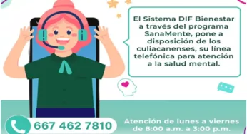 ¿NECESITAS AYUDA PSICOLÓGICA? DIF PONE A DISPOSICIÓN ATENCIÓN GRATUITA VÍA TELEFÓNICA