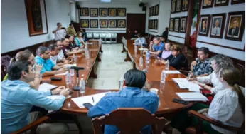 ALCALDE DE CULIACÁN Y COMERCIANTES ACORDARON MEDIDAS PARA REACTIVACIÓN DE LA ECONOMÍA