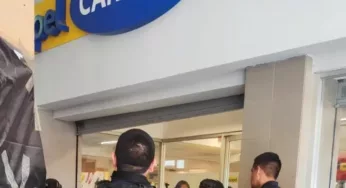 ATRACO DE 2,500 PESOS  Y AMENAZA DE UN EXPLOSIVO SE REGISTRÓ EN UNA TIENDA DEPARTAMENTAL
