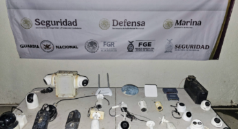 RETIRAN CÁMARAS DE VIGILANCIA E EN CULIACÁN
